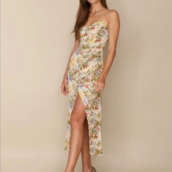 Reformation Kourtney Dress - Countryside - Size 8